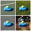 Tennis Trainer Rebound Base with String Ball for Solo Practice, Beginner SelfStudy, Fill Water