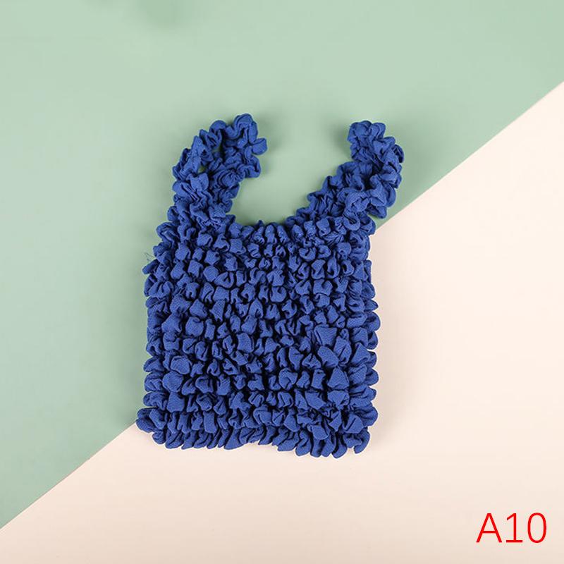 Magic Expansion Pleated Flexible Stretch Bag Large Capacity Shopping Elastic Portable Handbag Reusable Mini Tote