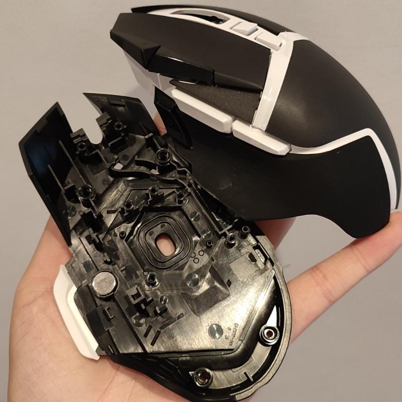 Kit Copertura e Piedini Mouse da Gioco ad Alta Precisione per Mouse Cablato G502se Controllo Potenziato e Movimento Fluido
