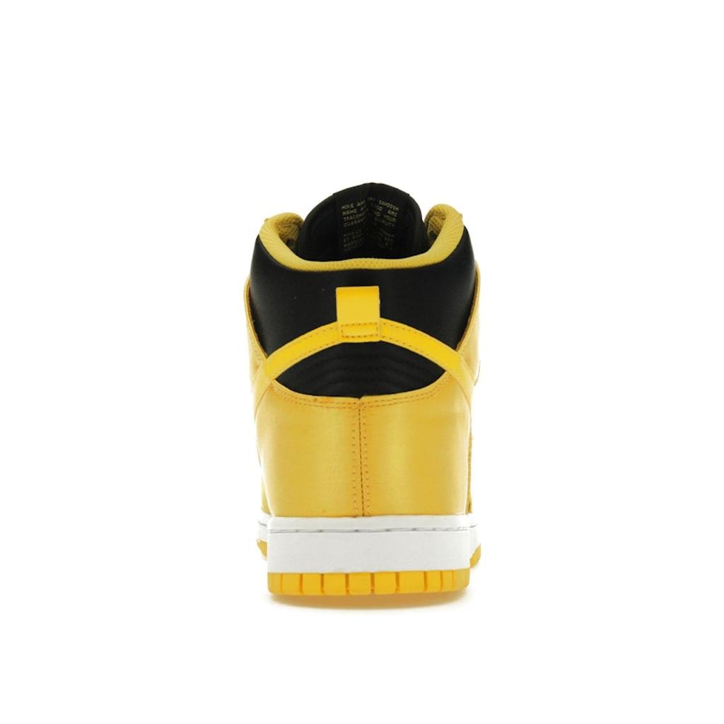 Nike Dunk High Satin Goldenrod Women Sneakers Yellow Black Varsity-Maize FN4216-001