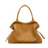 Large-capacity Woven Pattern Small Shoulder Bag, Trendy and Casual Tote Bag