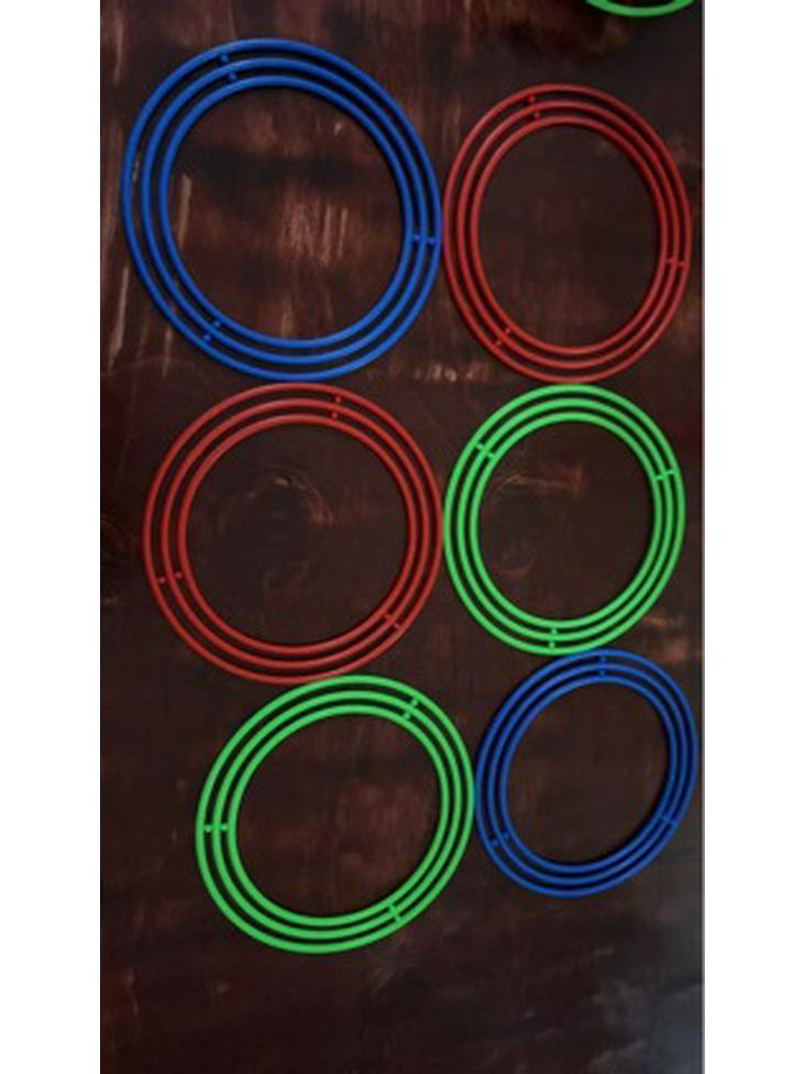 Lern-Ringe werfen Spiel für Kinder - Indoor & Outdoor Eltern-Kind-Interaktion & Kindergartenwettbewerb