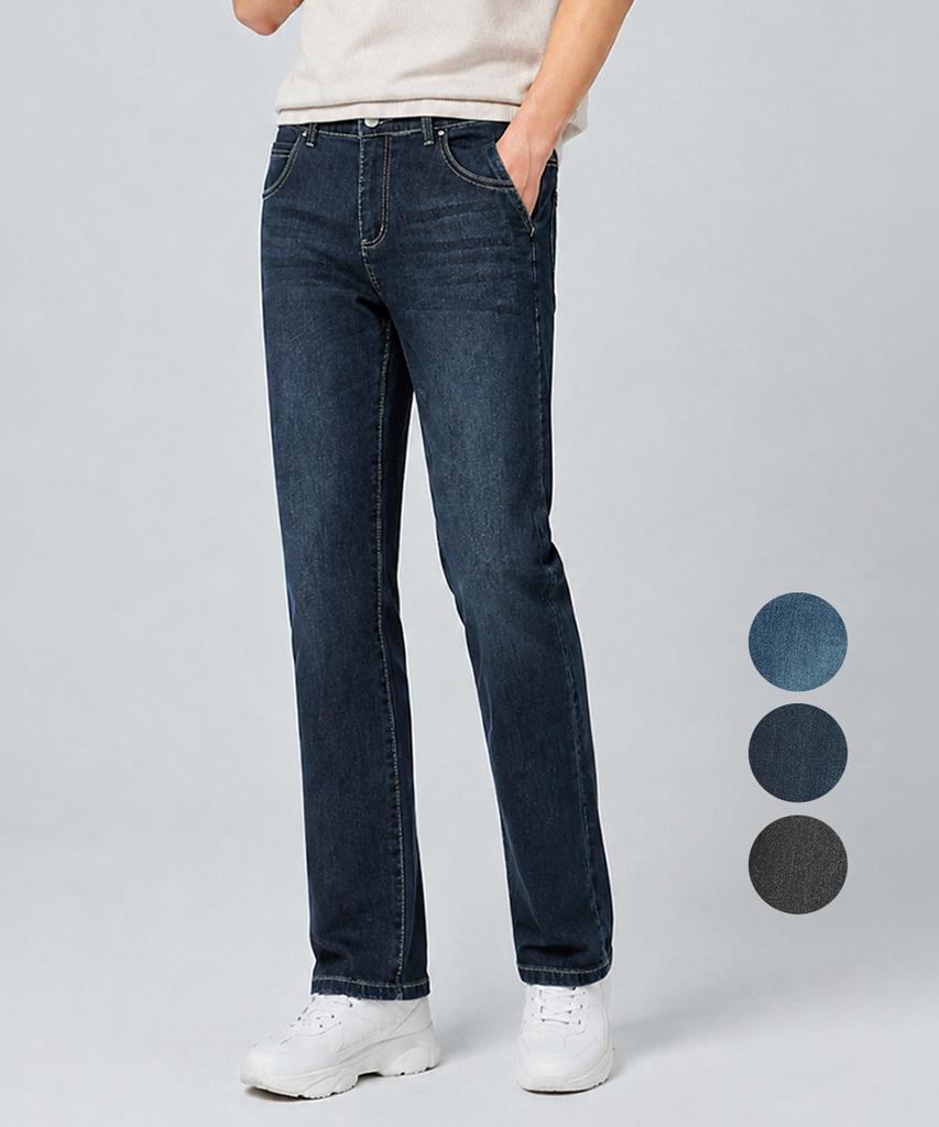 KIM YOUNG JOO GOLF Summer Washed Slim Fit Men'S Golf Jeans Kqmmjn42