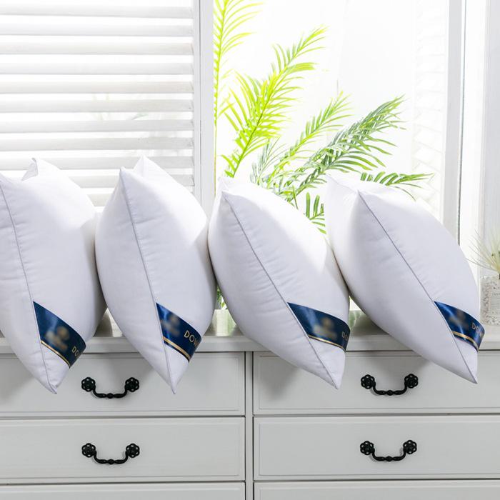 Durable 48x74cm Hotel Pillow Set - High Loft, Plush, Home Gift, Pair of 2