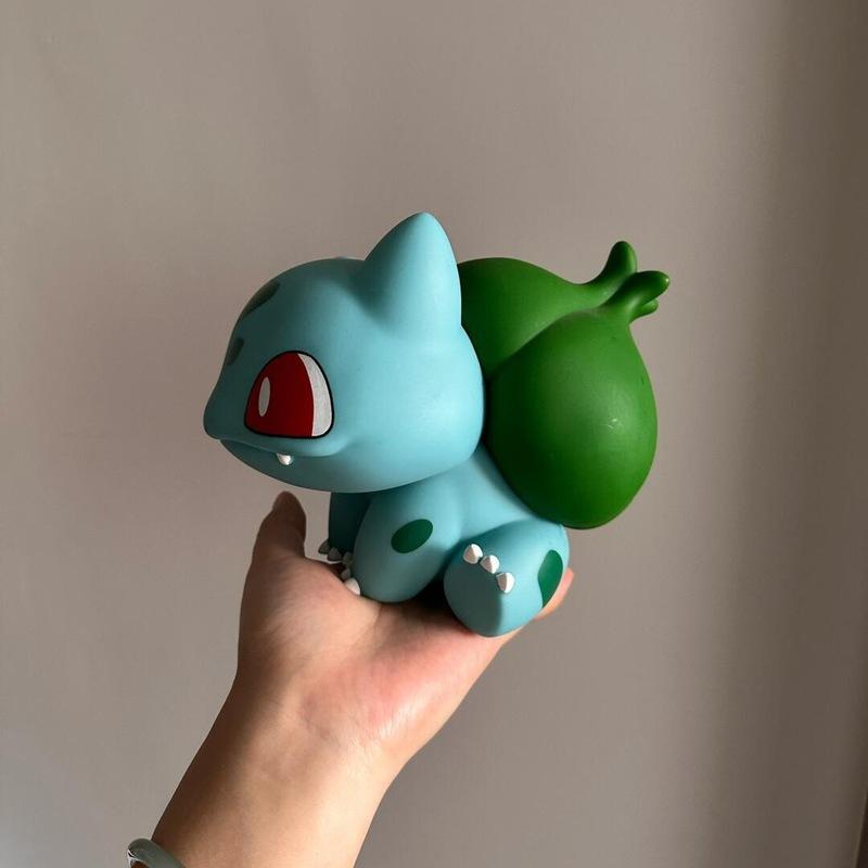 Pokemon Bulbasaur Cute Cartoon Collectible Figure Model Living Room Entrance Desktop Ornament Decor Perfect Gift For Anime Fans