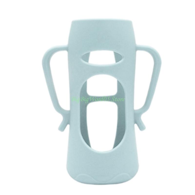24TE Shock Absorbing Silicone Cover For Infant Feeding Bottles Heat Guards Feature