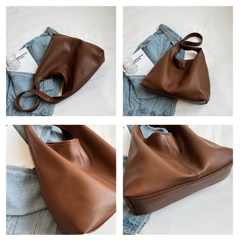 2Pcs Set Large Capacity Women Handbag 2024 New Fashion Shoulder Bag High Quality Bucket Bag Designer Brand Tote Bag