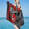 Buccaneers Team Spirit Microfiber Beach Towel, Lightweight And Quick-Dry, for Summer Travel, Beach Essential, Swimming Pool