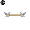 ASTM F136 Titanlegierung Mode Piercing Schmuck Mehrere Stile für Ohrbrücke, Brustwarzen-Barbell, Nasenring | Festival & Party