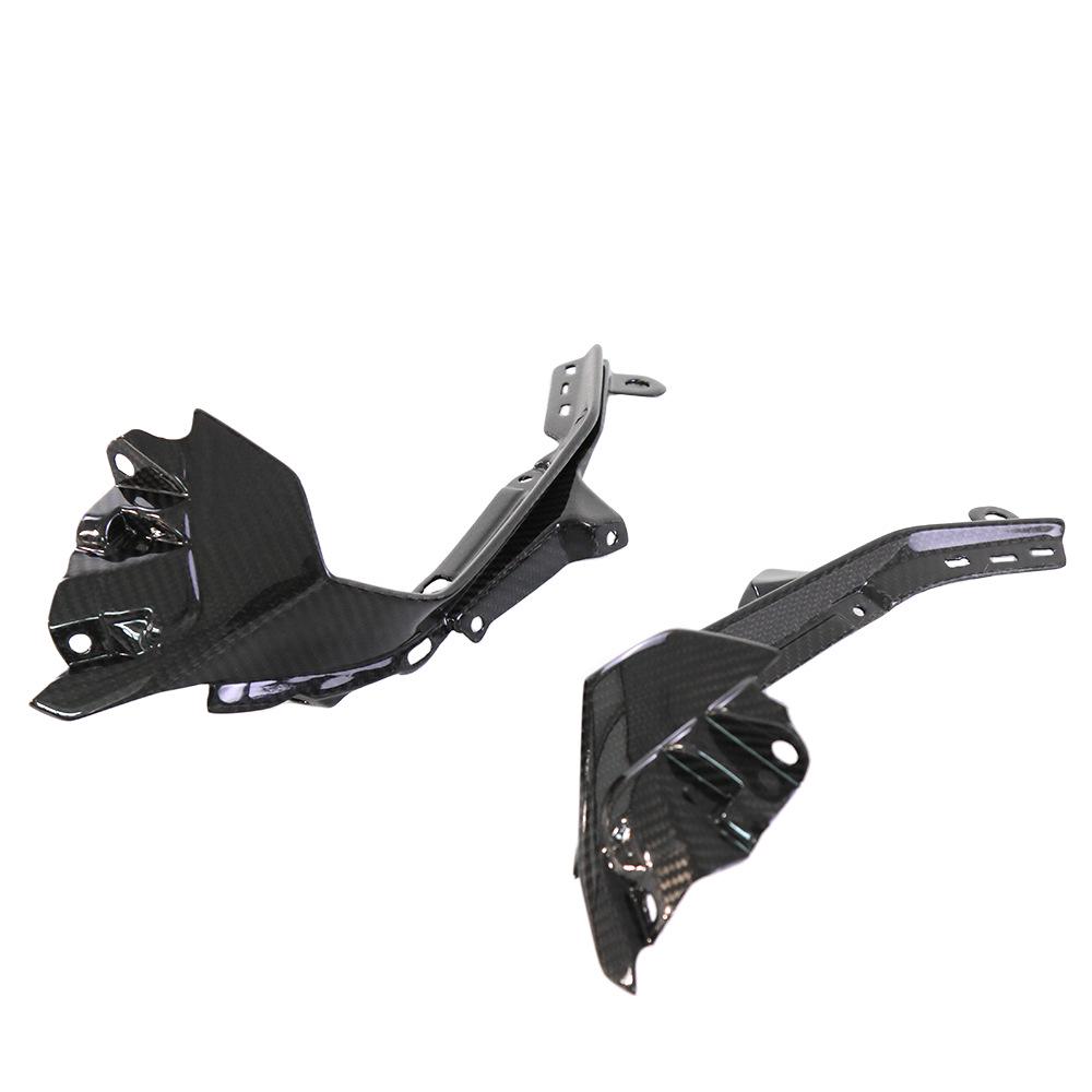 Yamaha R6 Carbon Fiber Front Side Fuel Tank Panel (2017+)