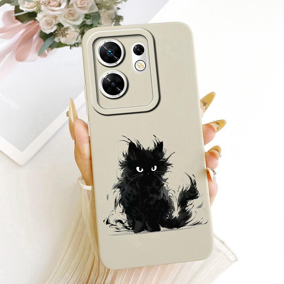 For Infinix Zero 30 4G 5G X6731 X6731B Fashion Dusk Beach Painting Phone Case For Infinix Zero30 Soft Silicone Covers Bumpers