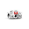 New Miniso Mickey And Minnie Series Charm Beads Original Ideal For Bracelet Donald Duck Beads Charm Women's Fine Jewelry