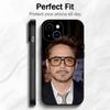 Hollywood-Schauspieler R-Robert Downey Jr Handyhülle Handyhülle Weiche Verpackung Leicht Für iPhone17 16 15 14 13ProMax