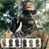 Summer Camo Headwear Ice Silk Breathable Face Mask For Outdoor Fishing Cycling Full Face Neck Protection Mask