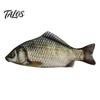 Creative School Supplies Realistic Crucian Carp Pencil Case, 3D Bionic Fish Shape Stationery Humorous Gifts for Teens Pouch, Large Capacity