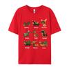 Christmas Deer Dachshund Xmas Tshirt Fitness Top Tshirts Cotton Tops Shirts for Unisex Xs Graphic T Shirts