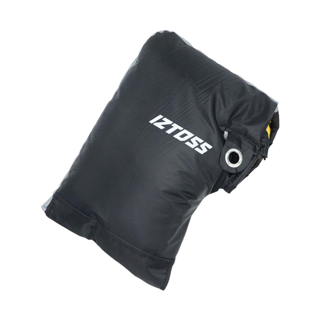 Moufles de guidon Temps froid VTT Moufles de guidon Coupe-vent Anti-froid Vélos de ville Couverture chauffe-mains de guidon 2x