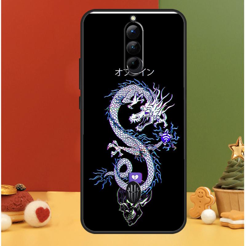 

Древний японский чехол-дракон для ZTE Nubia Red Magic 10 Pro 9 8 8S 9S 10S 11 Pro Plus 6R 6 7 6S 7S Pro 10 Air RedMagic10S Pro Plus