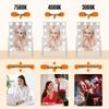 Large LED Lighted Makeup Vanity Mirror Square Portable Beauty Mirror