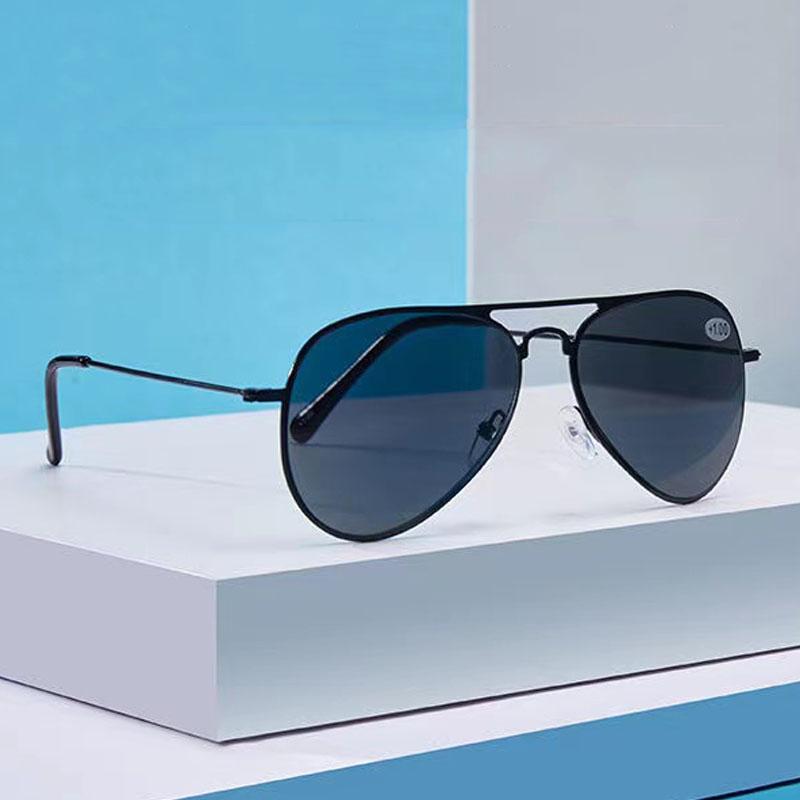 Bifocal Reading Sunglasses for Men Women Near Far Sight Presbyopia Goggles Eyewear Degree +1.0 to +4.0