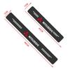 Carbon Fiber Car Door Sill Protector Threshold Stickers Emblem For Mitsubishi ASX Lancer Pajero Outlander L200 EVO Lancer EX