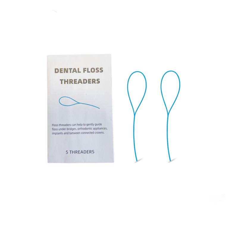 35-Piece Boxed Dental Floss Threaders for Braces and Orthodontic Use