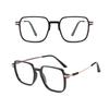 Photochromic Anti Radiation large frame Glasses Shades Transition Eyeglasses Korean Replaceable Lens women resistant Glare flat mirrors Eyewear