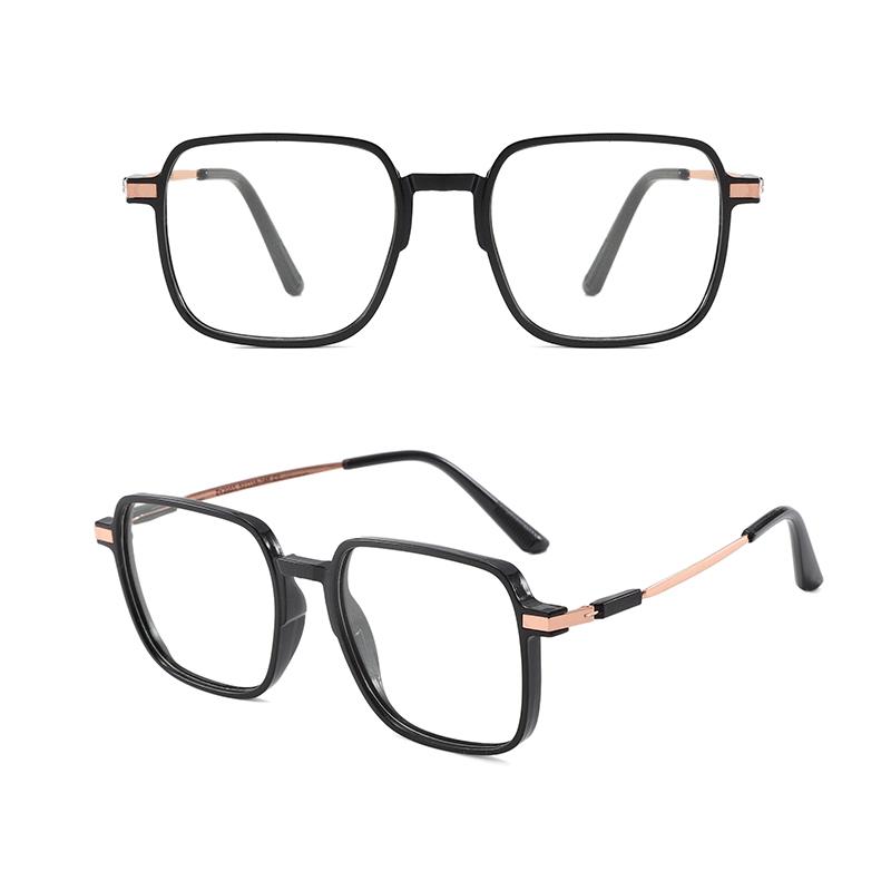 Photochromic Anti Radiation large frame Glasses Shades Transition Eyeglasses Korean Replaceable Lens women resistant Glare flat mirrors Eyewear