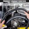 1/2 Inch (12Mm) ID Fuel Line Hose 10FT NBR Rubber Push Lock Hose High Pressure 300PSI For Automotive Fuel Systems Engines