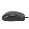 Black USB Wired Mouse Plug Play Optical Mouse Comfort Grip Ergonomic Mouse  Gaming