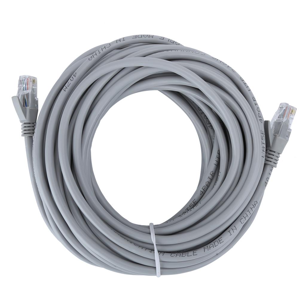Network Cable Gray Oxygen Free Copper Ethernet Cat5E 100M RJ45 Computer Jumper Wire