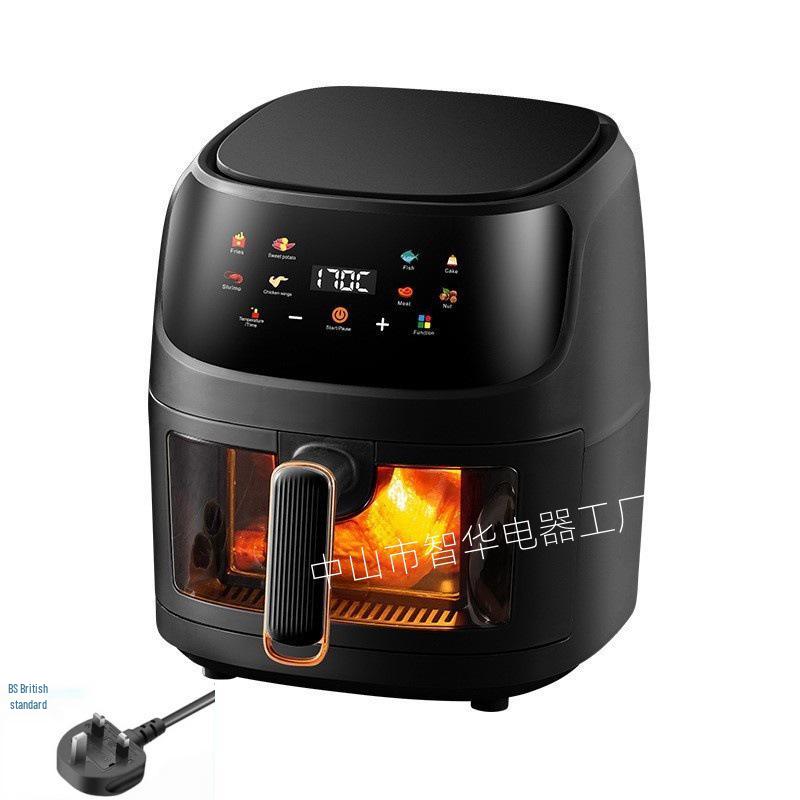 Touch Screen Air Fryer: Large Capacity, Oil-Free, Multi-Function