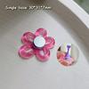 Flowers Nail Stand For Press On Nails Acrylic Shower Shelves Nail Display Magnetic Holder Manicure Organizer Tools