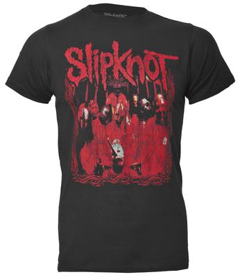 Slipknot T-Shirt Band Rahmen Schwarz Heavy Metal Neu