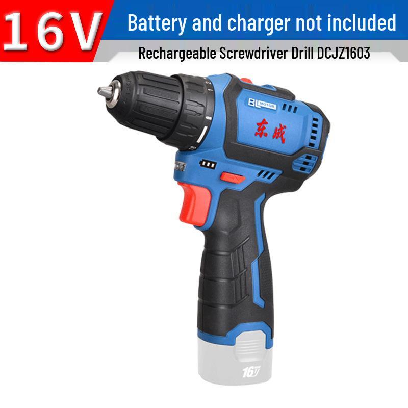 Dongcheng Cordless Brushless Lithium Hammer Drill & Electric Screwdriver
