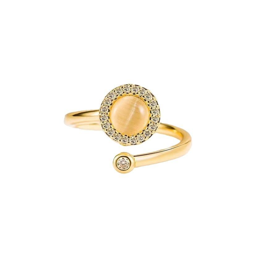 Fidget Spinner Ring for Women, Minimalist Fashion Rotatable Ring, INS Trend Light Luxury Cool Style Jewelry