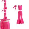 New Barbie Cosplay Costume Set For Girls Princess Style Cute Printed And Multicolor