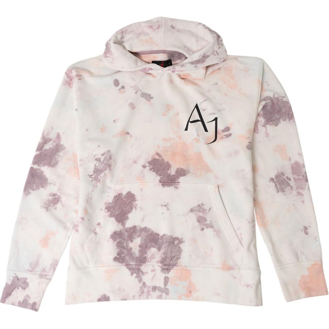 Men s Air Jordan Sport DNA Kangaroo Pocket Tie Dye Logo Pink Purple DM1410-501 XXXL