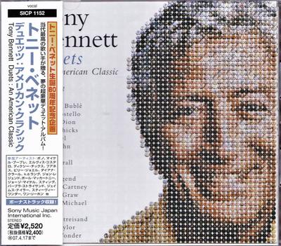 CD TONY BENNETT DIANA KRALL STEVIE W  Duets American Classic SICP1152 SONY BMG 2006 Japan Jazz Used