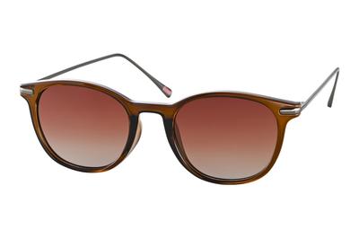 Coleman UV Polarized Clear Half Women's Sunglasses, Protection, Lenses, Brown/Gunmetal/Brown (Triacetate Polarized) CLA13-2
