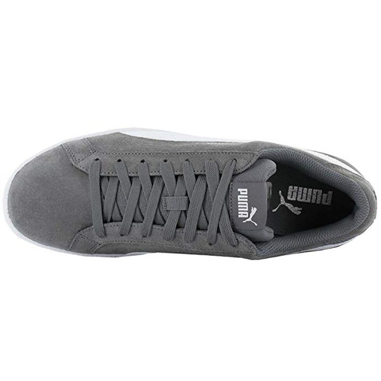 Puma Smash Suede Grey Unisex Sneakers White 361730-24