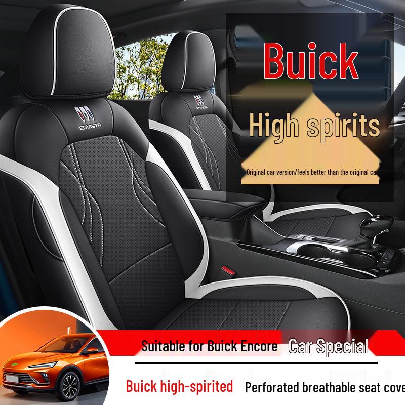 2024 Universal Full Leather Car Seat Cushion for Buick - Four-Season Use