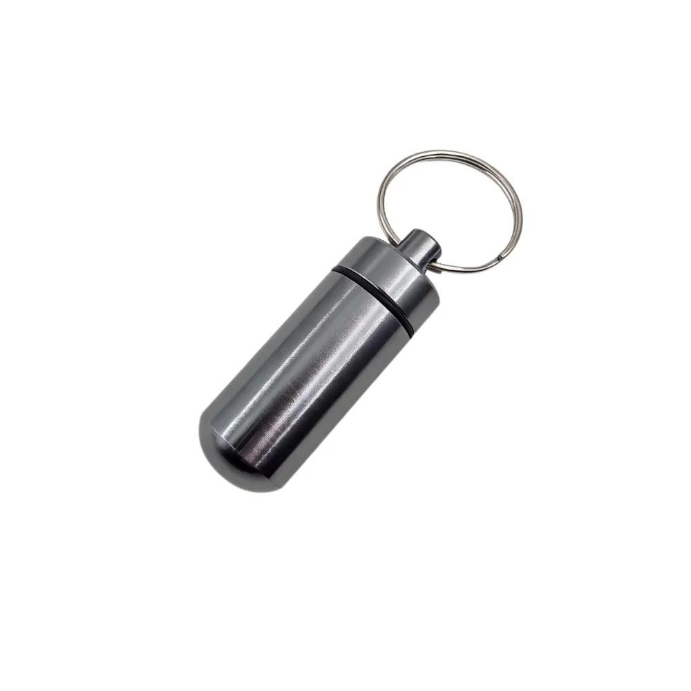 Neue Heiße Tragbare Mini Wasserdichte Aluminium Pillendosen Behälter Box Organizer Aufbewahrung Tabletten Medizin Vitamin Pillendosen Fischöle