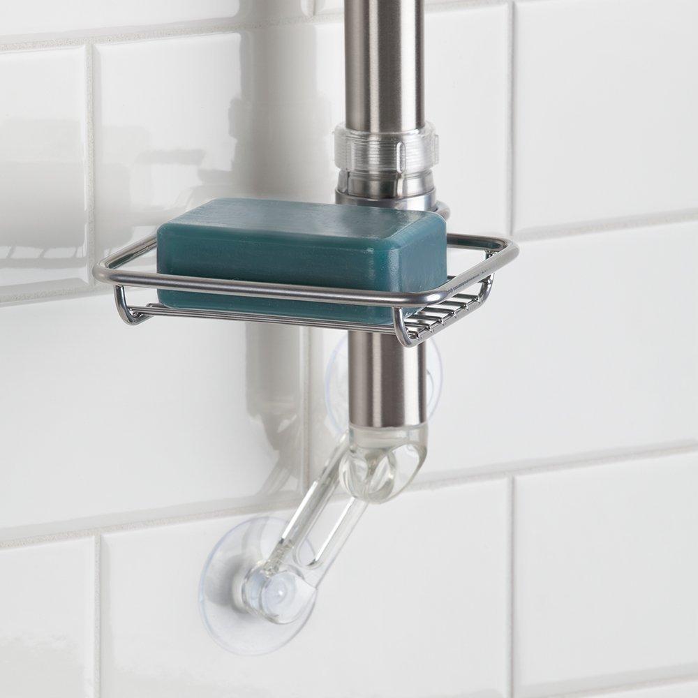 InterDesign Dusjhylle Badekar Bad 2 Nivåer Forma Matt Rustfritt Stål 46070EJ