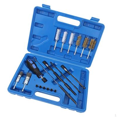 Reinigungssatz für Einspritzdüsensitze Robust Hochleistungsfähig Tragbar Verschleißfest Blaue Box Zubehör für