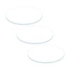 Uxcell AR Coated Watch Lenses, Round Flat Mineral Watch Crystal Glass, 30mm X 1.5mm, Pack of 3