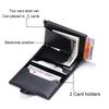 Luxury Brand Design Slim Smart Wallet for Men and Women Anti-theft Credit Card Holder Purse