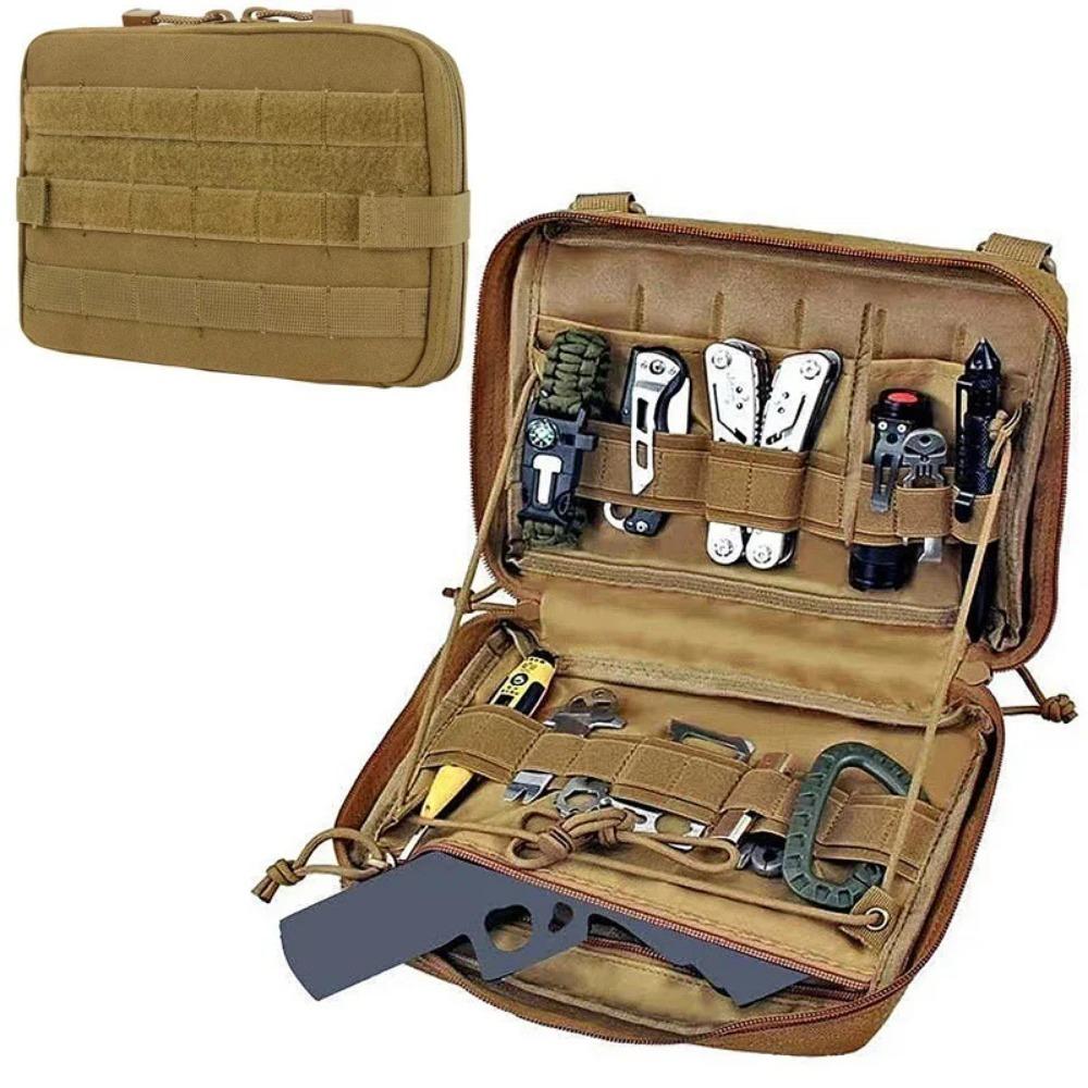 Tactical Molle Pouch Military Medical EDC EMT First Aid Bag Emergency Pack 1000D Nylon Hunting Hiking Belt Bags Waterproof