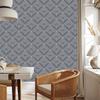 Geometric rhombus wallpaper gray for living room and bedroom 50x1000