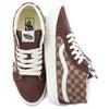 Vans Sk8 Reissue Comfortable Versatile Low-Top Mid-Top Skate Shoes Unisex Sneakers Brown VN000XIIBS8